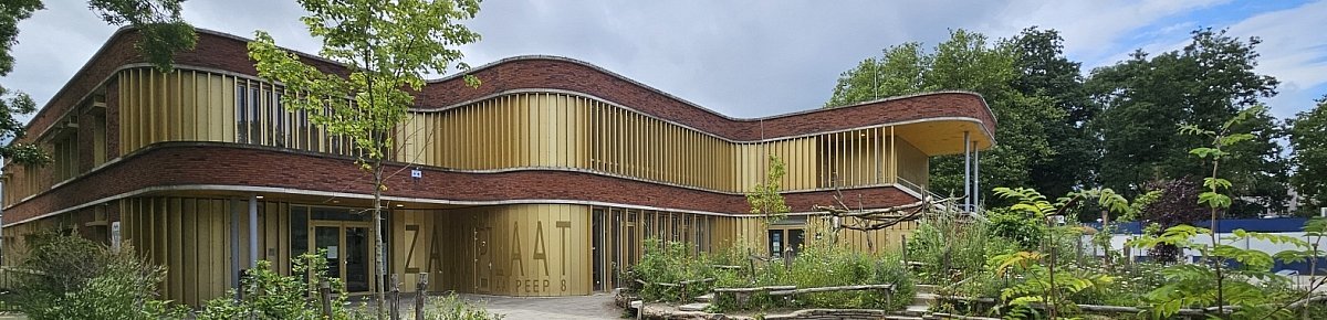 Het nieuwe gebouw